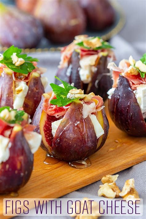 Figs With Goat Cheese And Spanish Jamon Happy Foods Tube