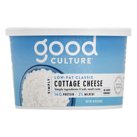 Good Culture Cottage Cheese Low Fat Classic Oz Instacart