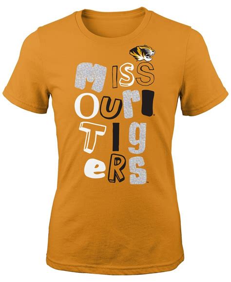 Outerstuff Girls Missouri Tigers Marquise T Shirt Volleyball Shirt Designs