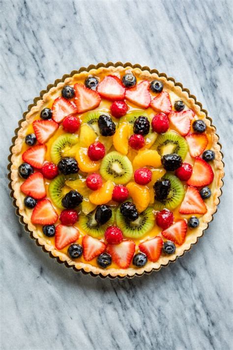 Fresh Fruit Tart Culinary Hill