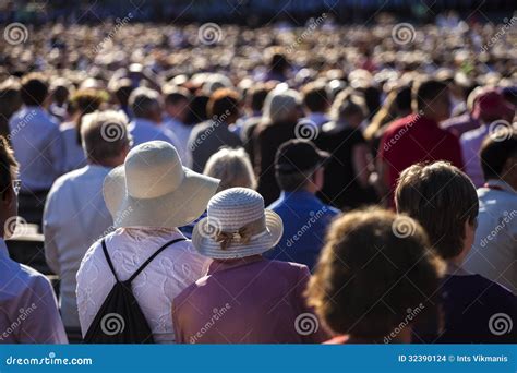 Large Crowd Of People Editorial Stock Image Image Of Entertainment