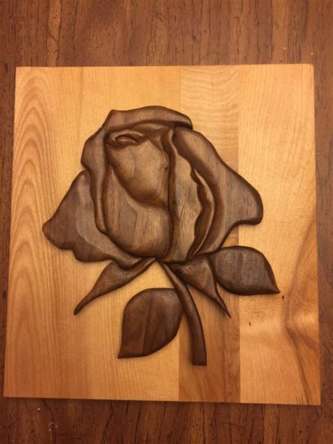 Intarsia Rose By Bob ~ Woodworking Community