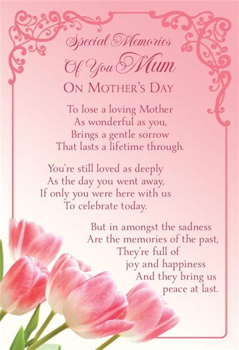In Memory Of My Mother For Mothers Day Quotes Quotesgram