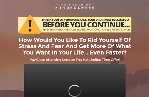 The Power Of Mindfulness Upgrade Package Plr Database