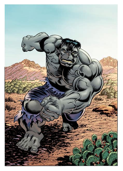 Gray Hulk Will Smash By Lostonwallace On Deviantart