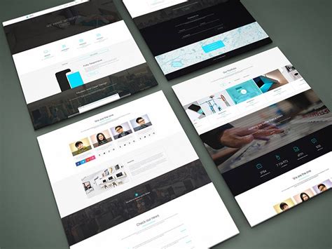 freebie perspective website psd mock   graphberry  dribbble
