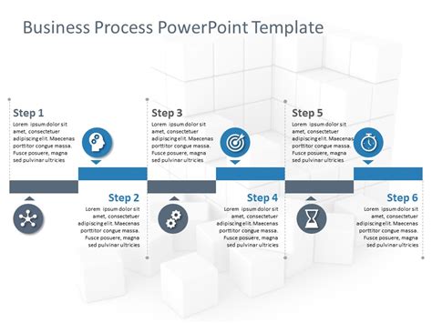 Business Process Powerpoint Template 6 Powerpoint Templates