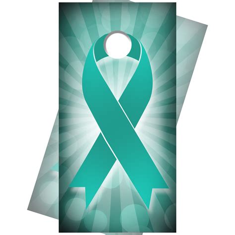 Select from premium ovarian cancer ribbon of the highest quality. Ovarian Cancer Awareness - Teal Ribbon - Decals That Donate