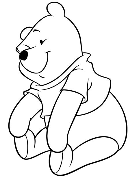 Pooh Bear Coloring Sheets Coloring Pages