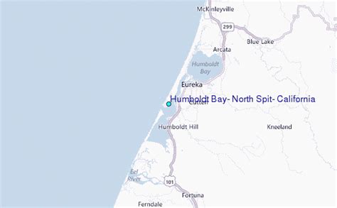 Humboldt Bay North Spit California Tide Station Location Guide