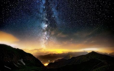Jjk anime dimensions is moving inside the gateway, and valuable clients have inspected it up until now. Milky Way Galaxy sky, photo of mountains during night time, nature HD wallpaper in 2020 | Milky ...