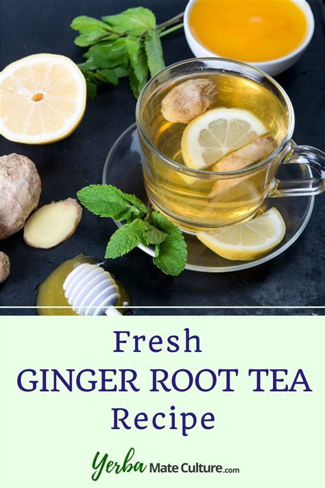 Fresh Ginger Tea Recipe Prepare It From The Beginning Recipe