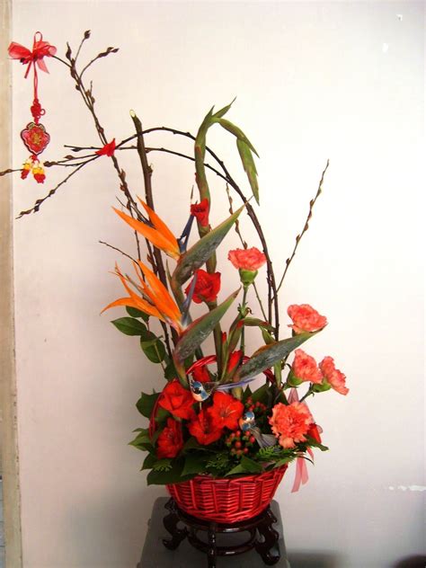 Flower Flaire Chinese New Year Arrangement Chinese New Year Flower