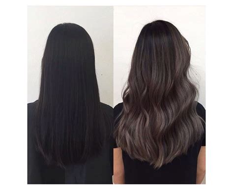 Ash And Charcoal Tones On Black Hair Hair Color For Black Hair Brown