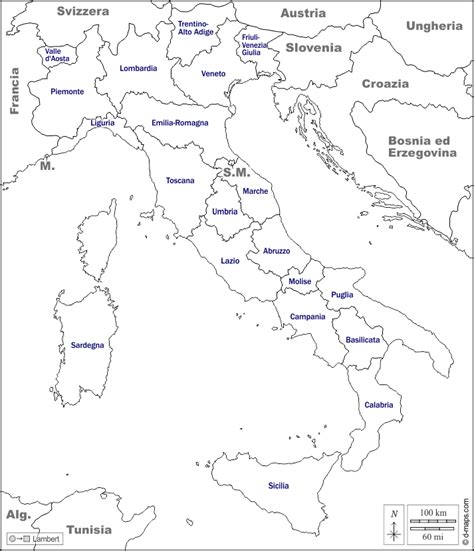 Dalla mappa si può ricavare che l'italia è oggi suddivisa in 107 province a livello. Italia mappa gratuita, mappa muta gratuita, cartina muta ...