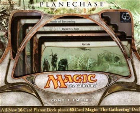 Planechase is wildly fun, but requires you to have a deck of planar cards. Magic the Gathering Planechase Precon Zombie Empire Deck ...