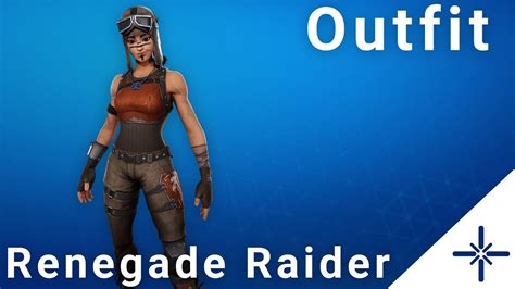 4k Fortnite Renegade Raider Outfit Skin Ingame Menu Preview Youtube