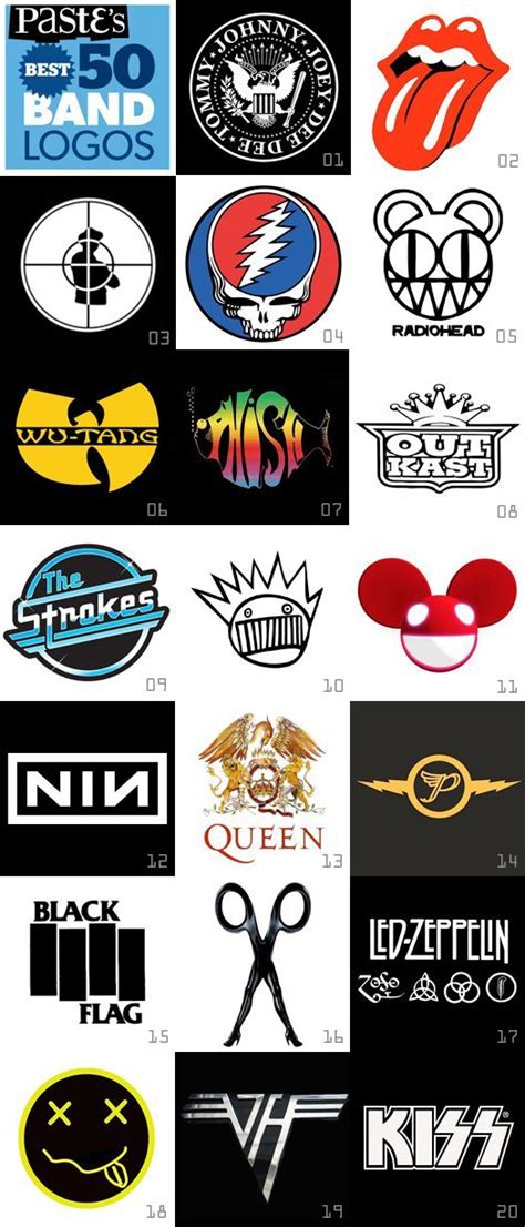 Which Band Is Your Favorite Music Logo Design Band Logos Music