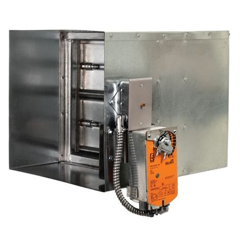 Corridor Fire And Smoke Control Duct Damper Rated 1 Hr