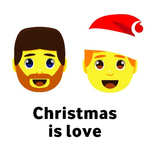 Merry Christmas Love Sticker By Vodafone For Ios And Android Giphy