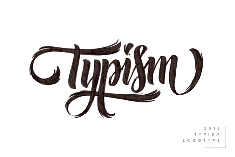 Typism 2016 | Logotype on Behance | Logotype, Logotype design ...