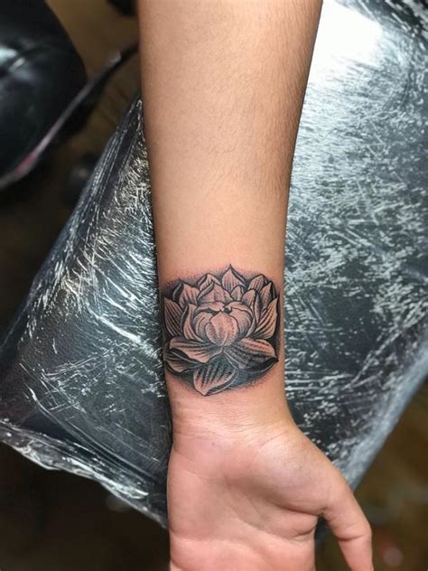 Cover Up Lotus Flower By Josh Tattoonow