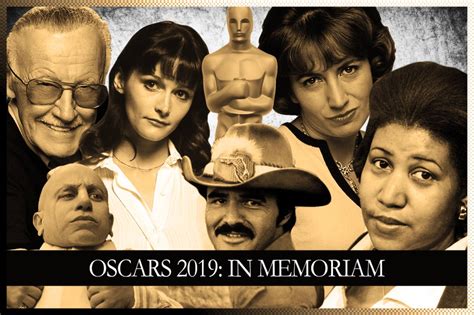In Memoriam Oscars 2019 Who Is The Most Important Celebrity That Died