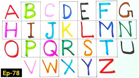 Abcd Writing Abcdefg Learn Alphabets A To Z A For Apple B For Ball Alphabet Song Abcd
