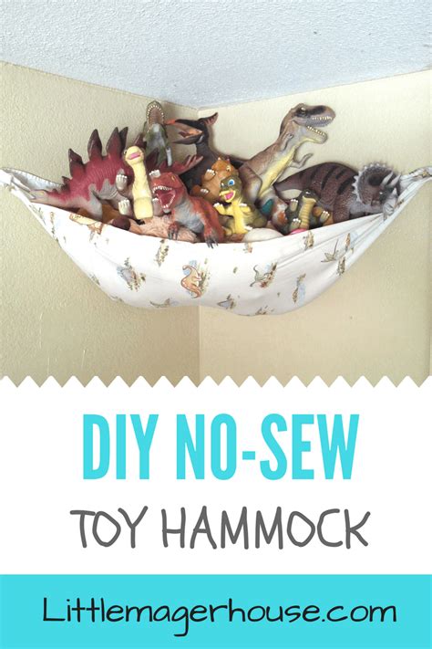 If the measurements match, your box is square. DIY Stuffed Animal Storage Hammock - Easy No-Sew - Little ...