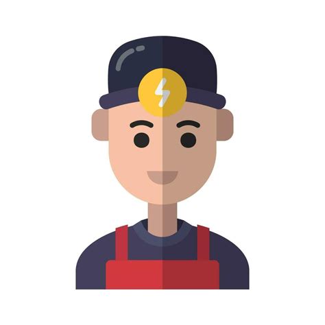 Electrical Engineer Avatar Vector Ilustration 31606475 Vector Art At