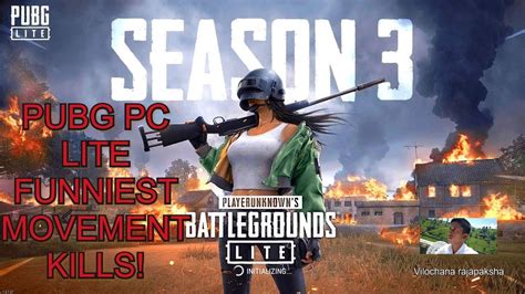 If your computer isn't capable of running the graphics of the battle royale game pubg, you might need to download the lightweight version: PUBG PC LITE FUNNIEST MOVEMENT KILLS! - YouTube