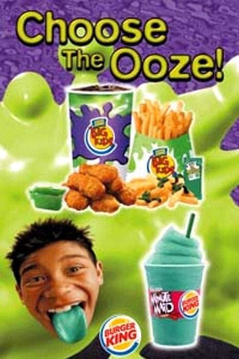 Burger Kings Shrek Special Choose The Ooze 2001 2002 Rmillennials