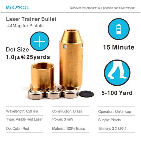 Buy 2017 Promotion 44 Mag Mini Utility Laser Bullet