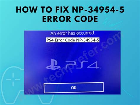 Solved How To Fix PS Error NP An Error Occurred