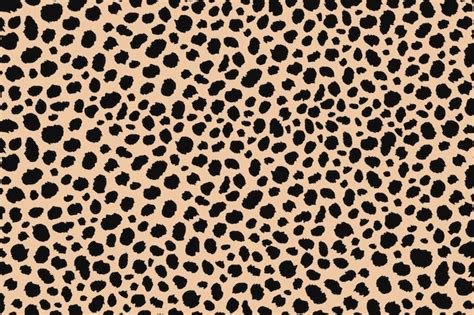 Premium Vector Abstract Dots Animal Print Design Leopard Print