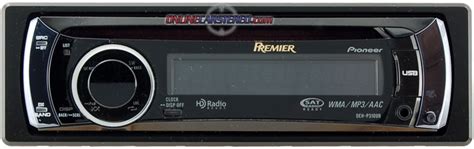 Pioneer Premier Deh P310ub Cdmp3wma In Dash Receiver With Front Usb