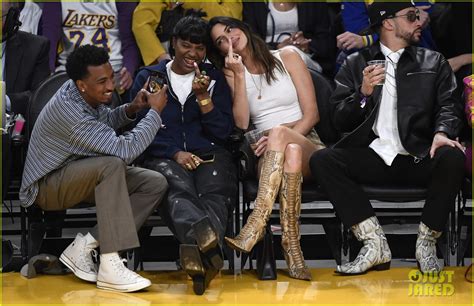 Kendall Jenner And Bad Bunny Sit Courtside At Lakers Playoff Game In Los Angeles Photo 4933186