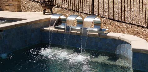 Festnight Pool Fountain Stainless Steel Waterfall Garden Patio Outdoor