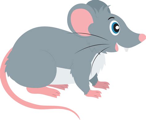 Cartoon Vector Mouse Cute Mouse Clipart 13266268 Vector Art At Vecteezy