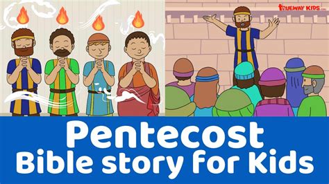 Pentecost Bible Story For Kids Acts 2 Youtube