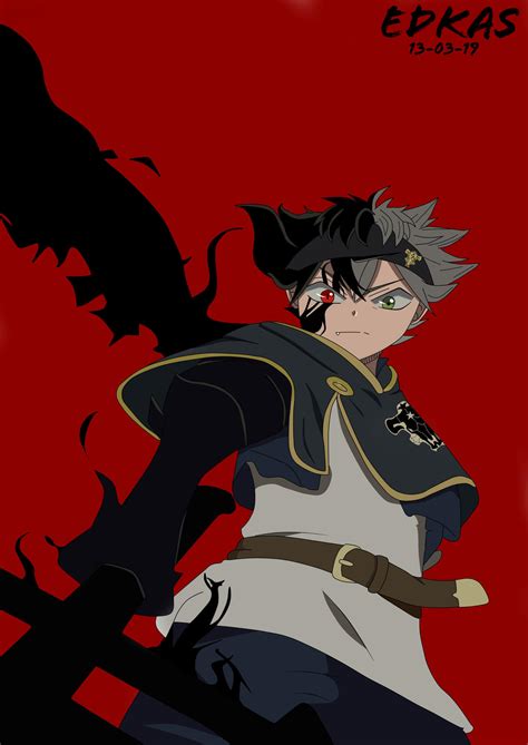 Asta Demon Form Black Clover By Edkas On Deviantart