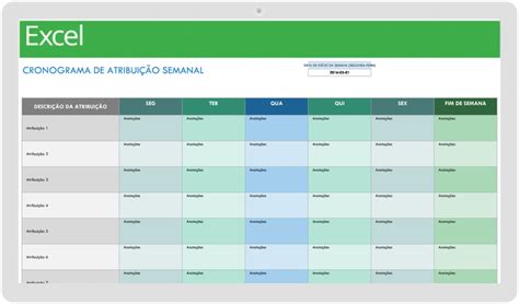 Modelos Gratuitos De Cronograma Semanal Para Excel Smartsheet