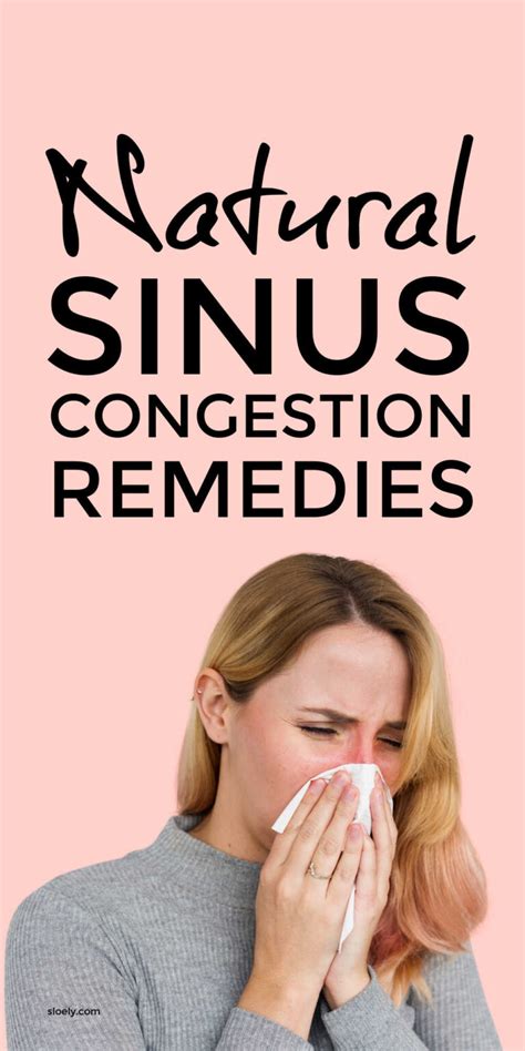 Simple Natural Sinus Congestion Remedies Plus Quick Sinus Congestion