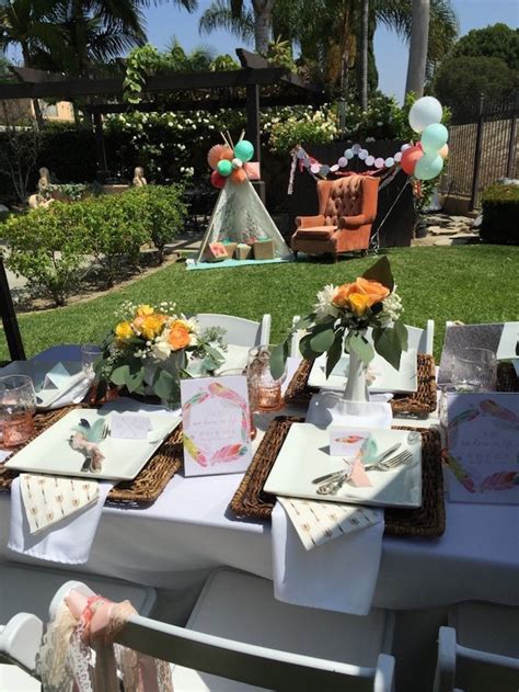 So your best friend had a baby and you're completely clueless about the whole enterprise. Modern Boho Baby Shower - Baby Shower Ideas - Themes - Games