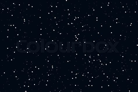 Space Seamless Background Stock Vector Colourbox