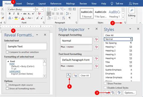 Reveal And Compare Formatting In Microsoft Word Fast Tutorials