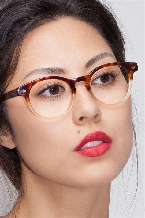 Concept Bold Brainy Two Tone Unisex Frames Eyebuydirect Glasses Fashion Women Glasses