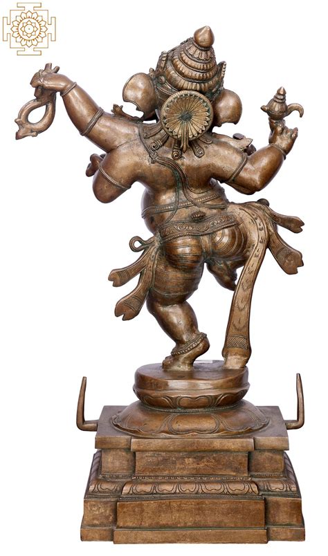 30 Dancing Ganesha Handmade Madhuchista Vidhana Lost Wax