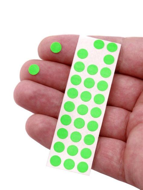 Chromalabel Inch Permanent Adhesive Color Code Dot Stickers Assorted Colors In A