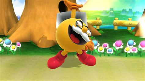 Pac Man Characters Super Smash Bros Wii U Works In Progress